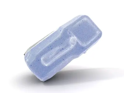 Compact Laser Rangefinder Model Pack with Digital Display Low-poly 3D model