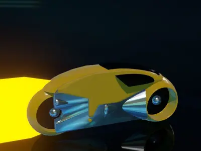 TRON Light Cycle 3D model