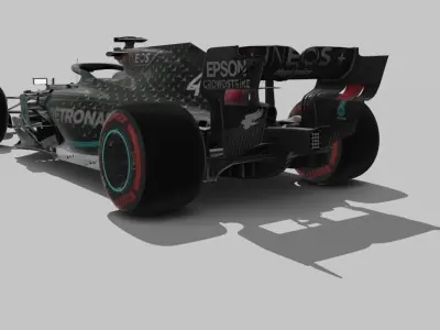 Mercedes-AMG F1 Stl 3D print model