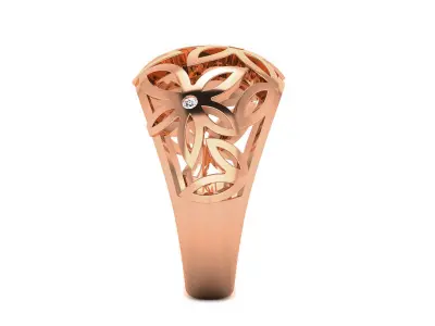 Women Ring 3D print model