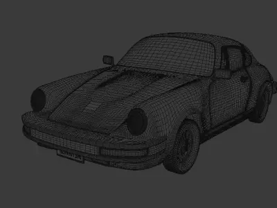 1985 PORSCHE 911 3D model