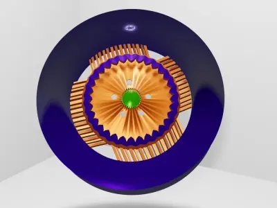 Car wheel Rim by ZeeG 3D model