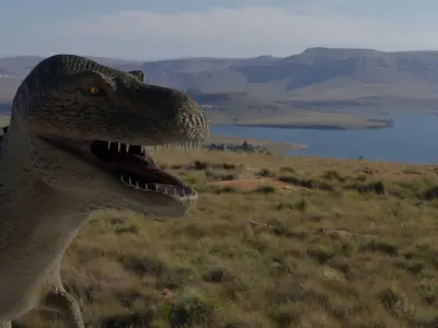 T-rex 3D t - rex Low-poly 3D model