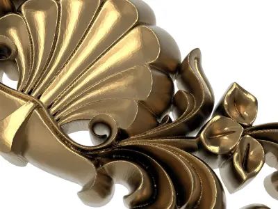  decorative pattern ready for 3D printing 3D model 47