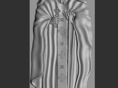 ava shenouda the head of the annunciation 3D print model