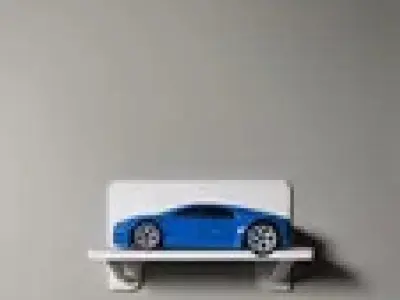 Hot Wheels display shelf - 1-64 - Unique - Easy to Print 3D print model