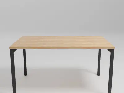 OGI Y - Rectangular height adjustable desk - Free 3D model