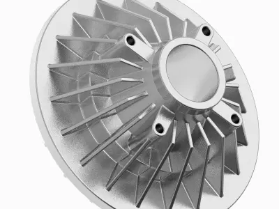 Engine Cooling Fan Clutch 3D print model