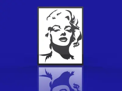 Marilyn Monroe 3D model