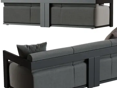 CLOUD Sofa by Meridiani 3D model