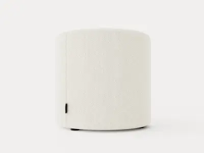 Edison pouf Low-poly 3D model