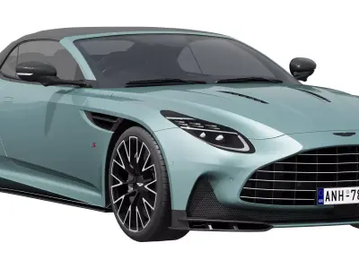 Aston Martin DB12 Volante S 2026 3D model