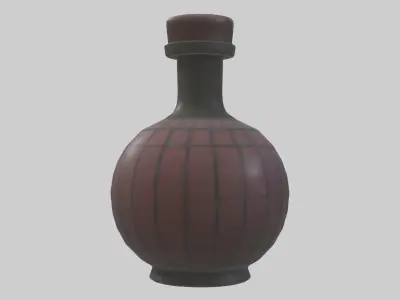 Potion of Speed model Low-poly 3D model