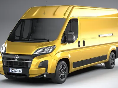 Opel Movano L2H2 2024 3D model