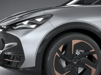 Cupra Tavascan 2024 3D model