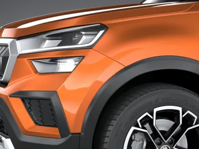Skoda Kushaq 2021 3D model