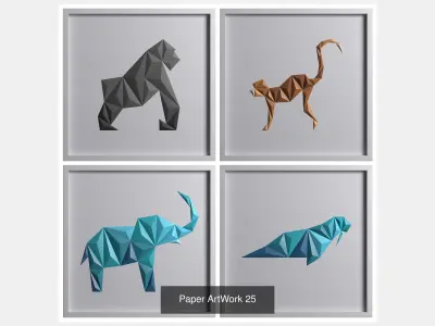 Paper Art Work Collection 4