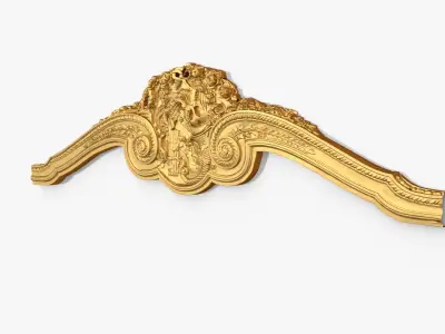 Classic decor ornament 293 3D model