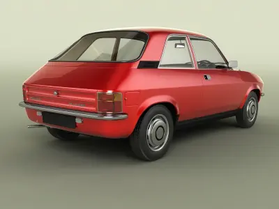 Austin Allegro 2-door 3D model