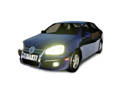 Volkswagen Jetta 2005  Free 3D model