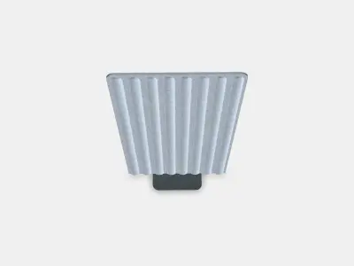 EILIF Screen freestanding 3 Low-poly 3D model