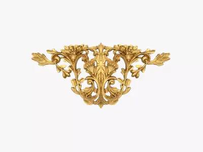 Classic decor ornament 209 3D model