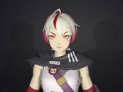 ace force annie 3D model