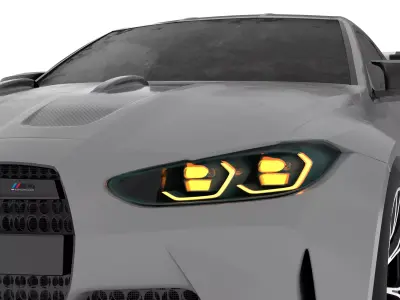 BMW M4 Competition 3D model