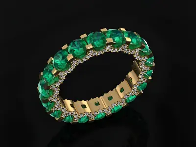 Eternity Ring 3D print model shop