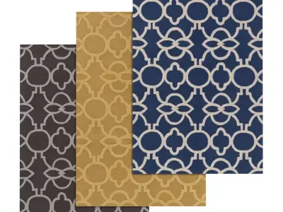 Rug Set 1157 3D model