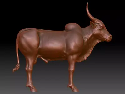 Ox - Indian 3D print model