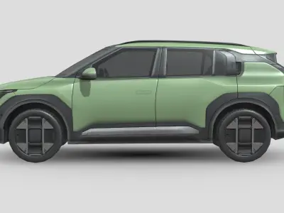 Kia EV3 2024 Low-poly 3D model
