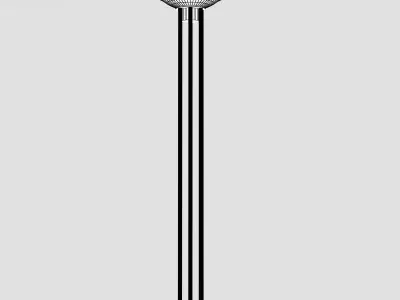 Jean Perzel Luxury Floor lamp 34 Low-poly 3D model