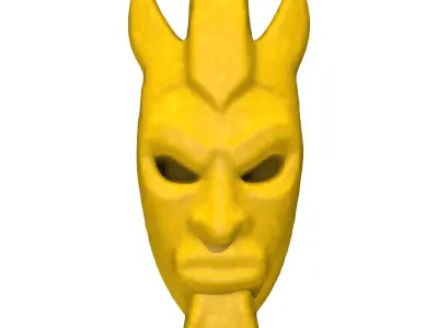 Tribal Mask 1 3D print model