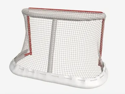 Ice Hockey Goal 3D model