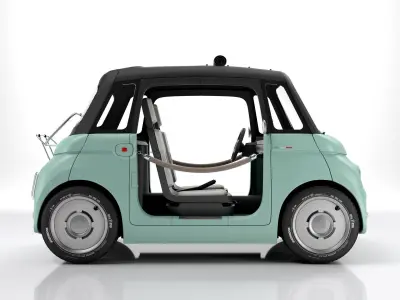 Fiat Topolino 2023 3D model