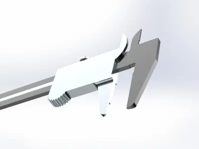 Vernier Caliper 0-150mm 3D model