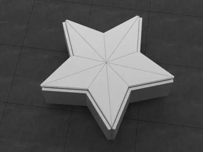 Star Decoration Free 3D print model