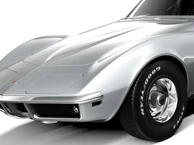 Chevrolet Corvette C3 1969 3D model
