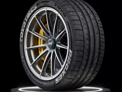 Toyo Proxes Sport A 275 35 ZR19 V2 3D model