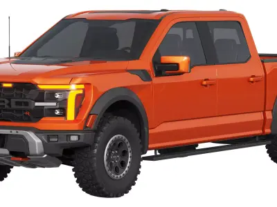 F-150 Raptor 2024 3D model