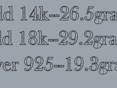 Bvlgari Bracelet 3D print model