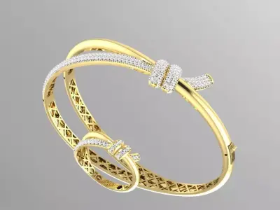 2 versiyon tiffany bileklik 3D print model