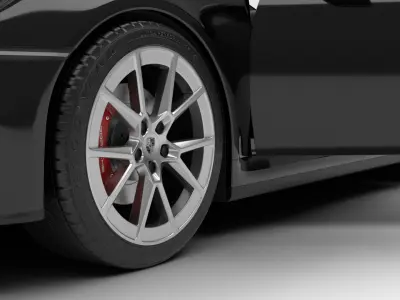 Porsche 911 Carrera 2025 S HQ 3d model 3D model