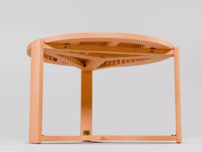 Table  Modern Furniture    Low Poly and  Game Ready Low-poly 3D model