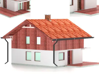 Cottage 02-21 Free 3D model