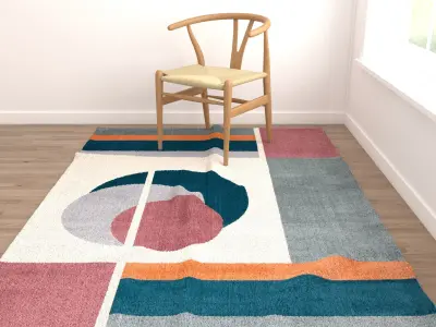 Rugs No 696 Low-poly 3D model