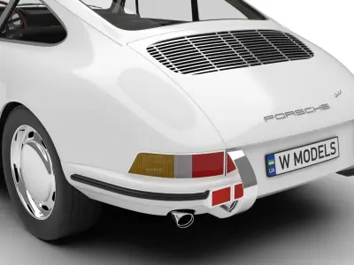 Porsche 911 1964 3d model  3D model