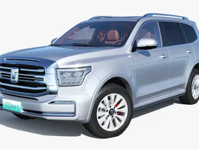 2025 Tank500 Hi4T With interior 3D model