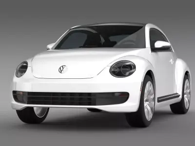 Volkswagen Maggiolino 3D model